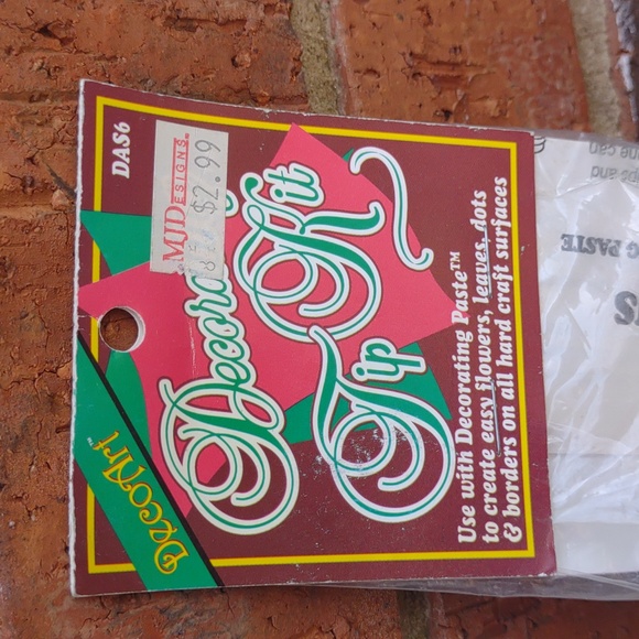 New vintage cake decorating tips set - Picture 3 of 8